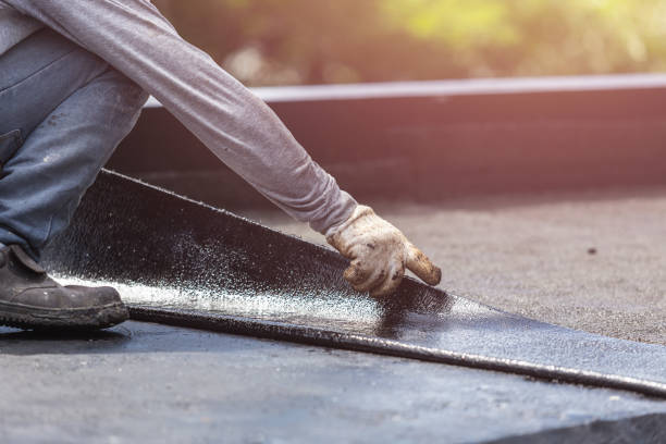 Professional Crawl Space Encapsulation technician working in Westlake, OH